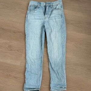 Madewell “The Perfect Vintage Jean” Light Blue Denim Jeans 25
